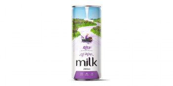 Grape milk 250ml_slim can-chuan